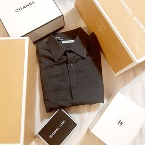Dolce and Gabbana grey  authentic dress shirt